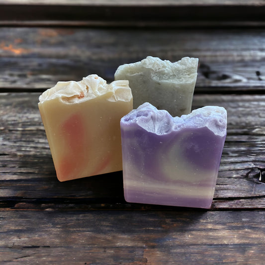 Coconut, Olive and Shea Butter Soap Bars