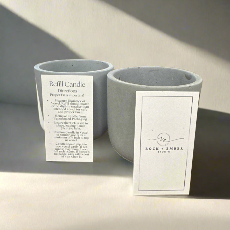 Smooth Candle Vessel (Large)