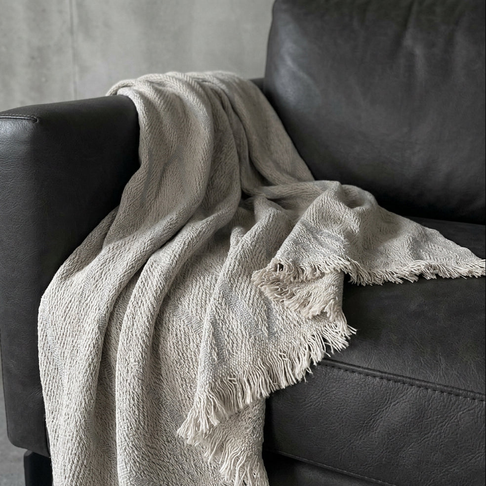 Hemp Throw BlanketTurkish 