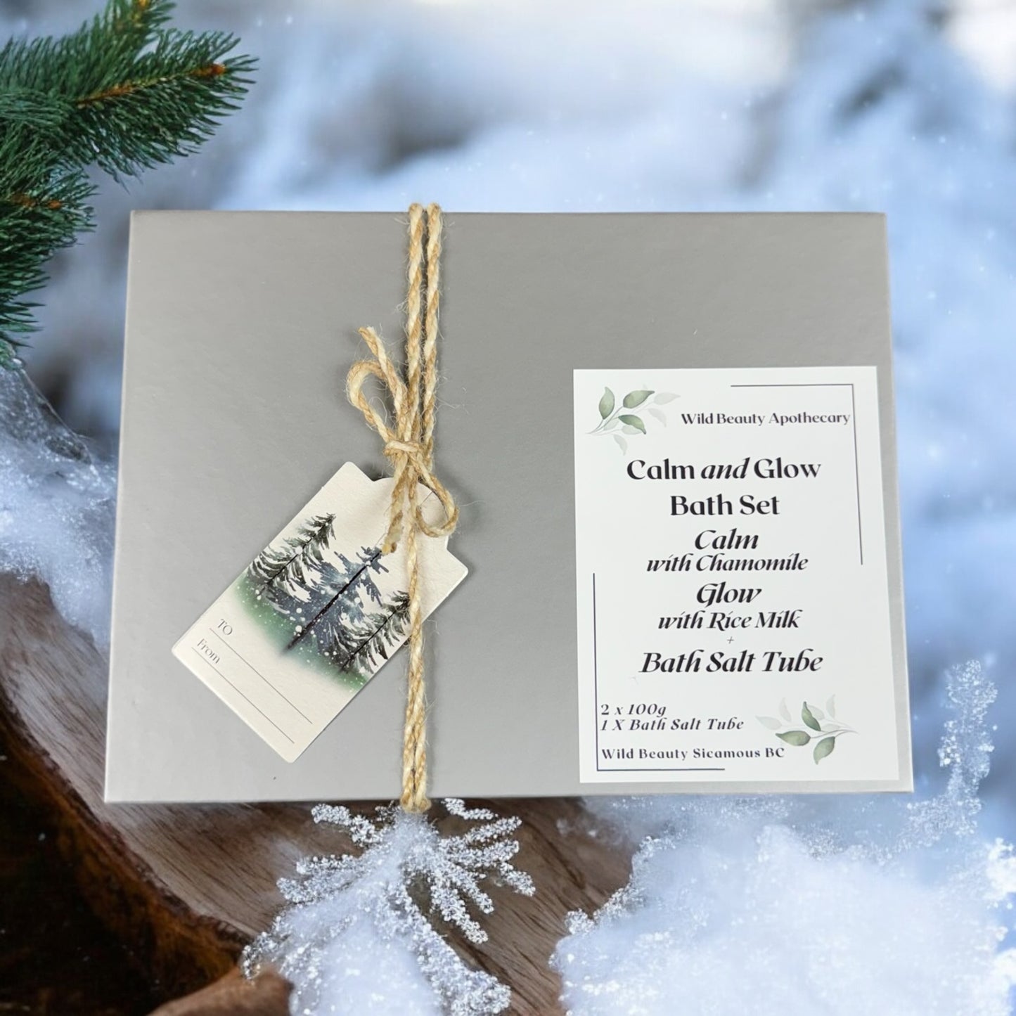 Bath Salt Soak Holiday Bundle