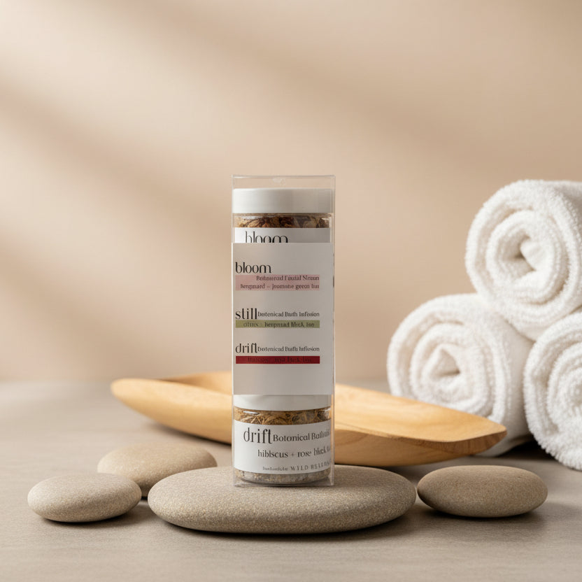 Botanical Facial Steam and Bath Tea-Steams Set