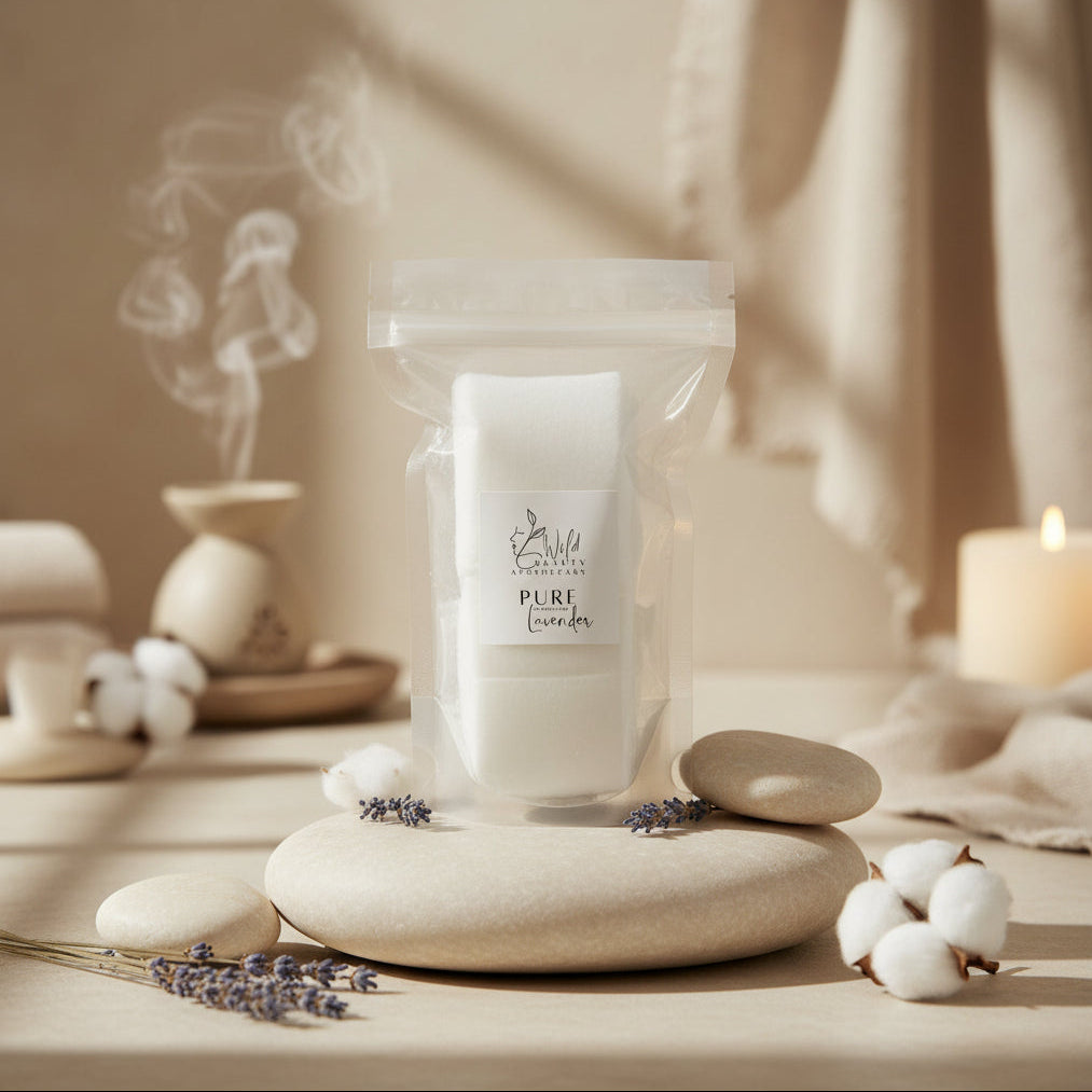 Wild Beauty Lavender Water Toner Pads - Natural Skincare